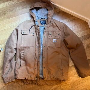 Carhartt Sherpa Work Coat - Lined Utility Jacket